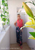 Boho Pants - Palazzo Pants in Blue Bird For Women
